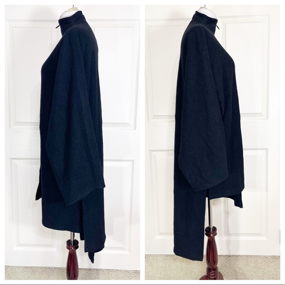 Nehera wool blend Asymetric tunic - Picture 3 of 10